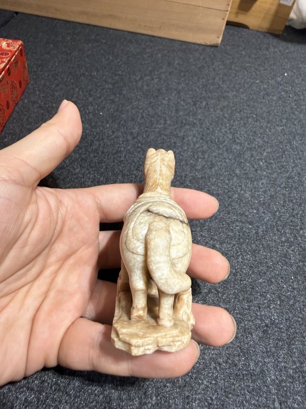 明 灰白玉馬 - 图5