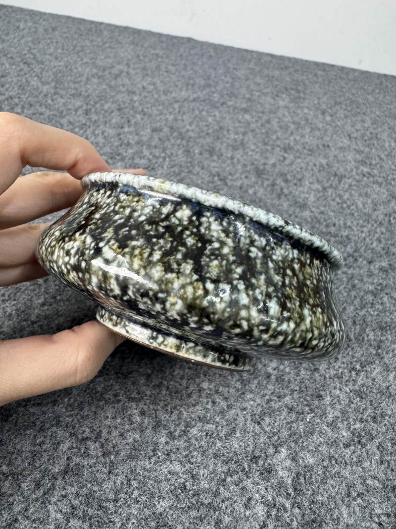 清雍正 仿青金石釉爐 - 图6