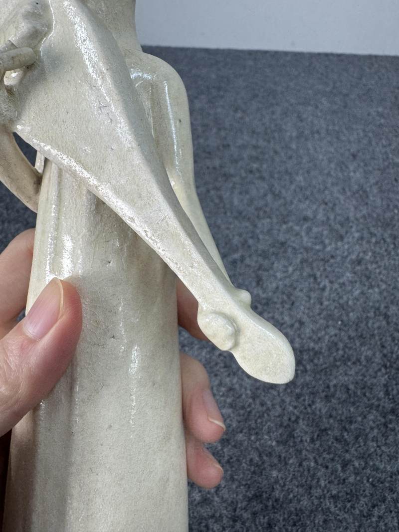 白釉琵琶仕女 - 图10