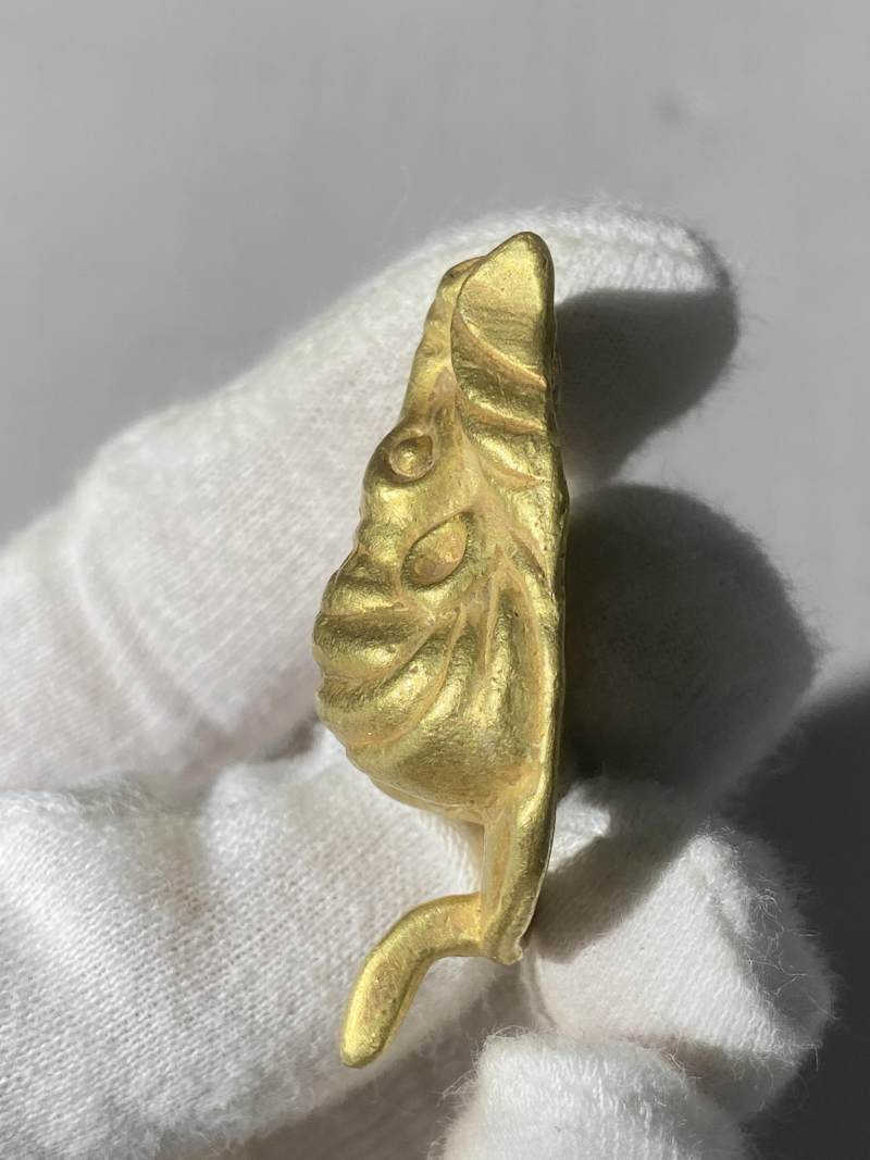金質盤羊帶扣 - 图6
