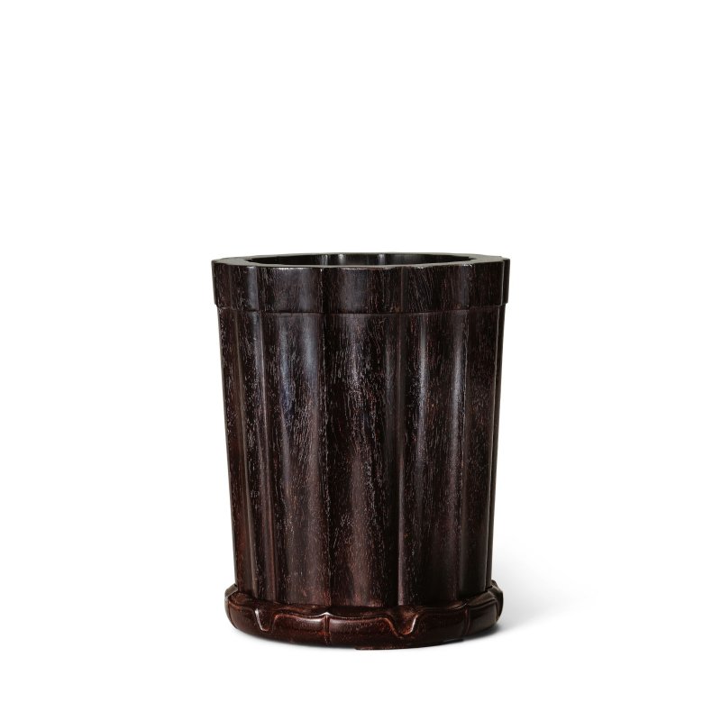 二十世紀 紫檀筆筒 | A ZITAN BRUSHPOT, BITONG - 图3