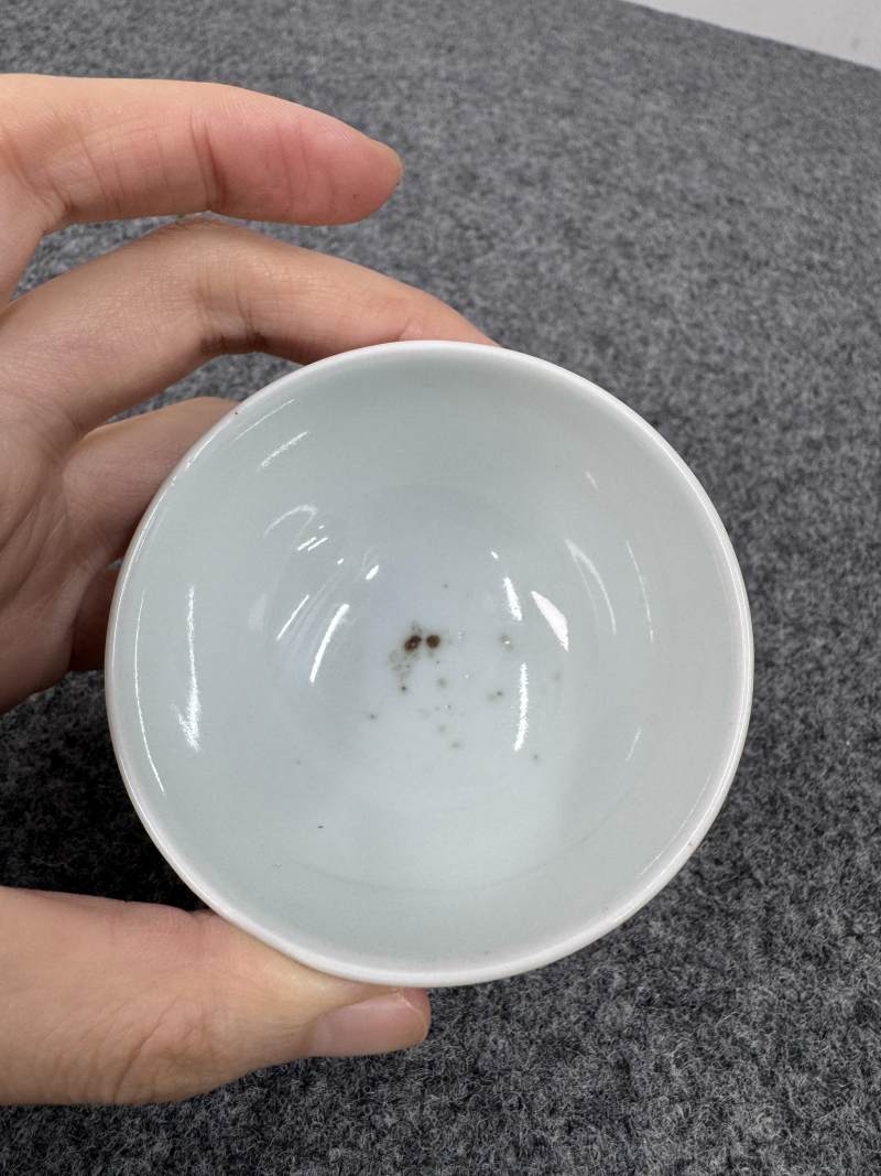 清雍正 紅釉杯 - 图6