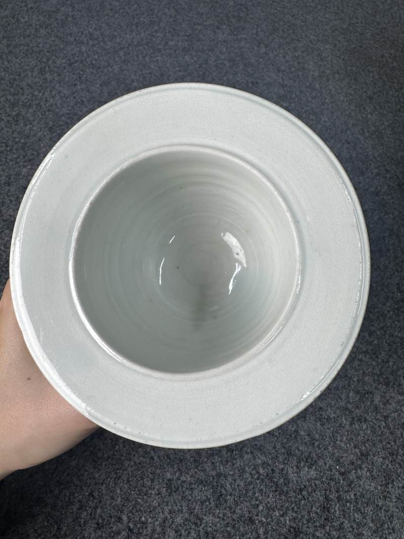湖田窯青白釉行爐 - 图8