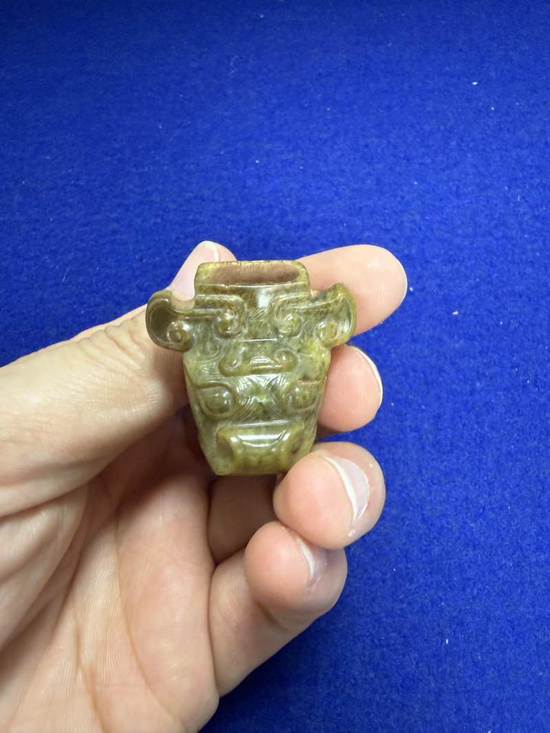 玉牛面紋嵌飾 - 图6