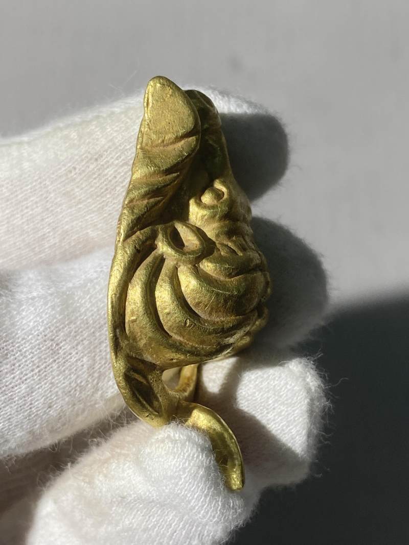 金質盤羊帶扣 - 图8
