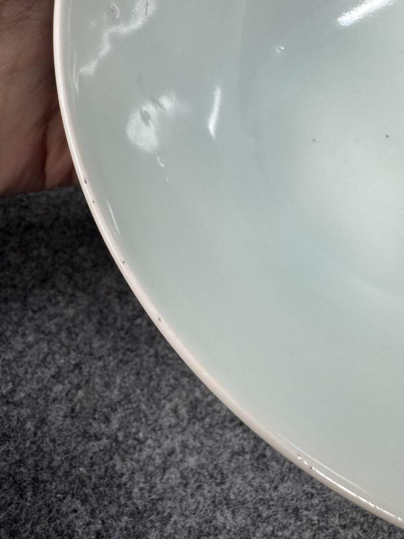清雍正 霽紅釉高足碗 - 图8