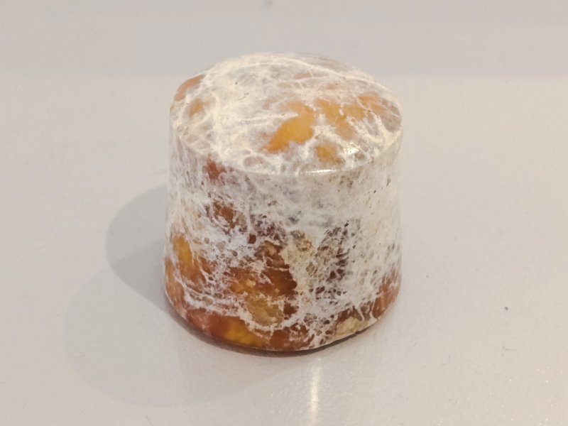 良渚文化  青白玉紅沁端飾 - 图2