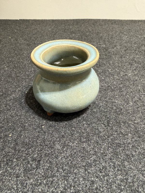 金 鈞窯三足爐 - 图2