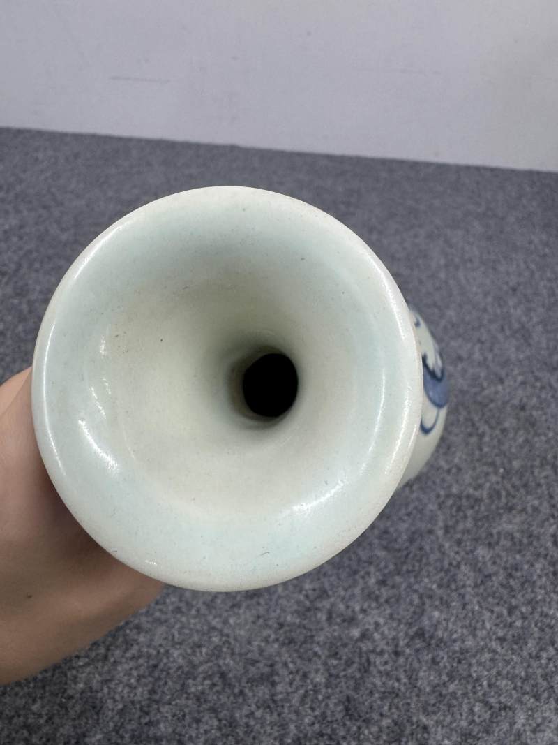 元 青花龍紋玉壺春瓶 - 图9