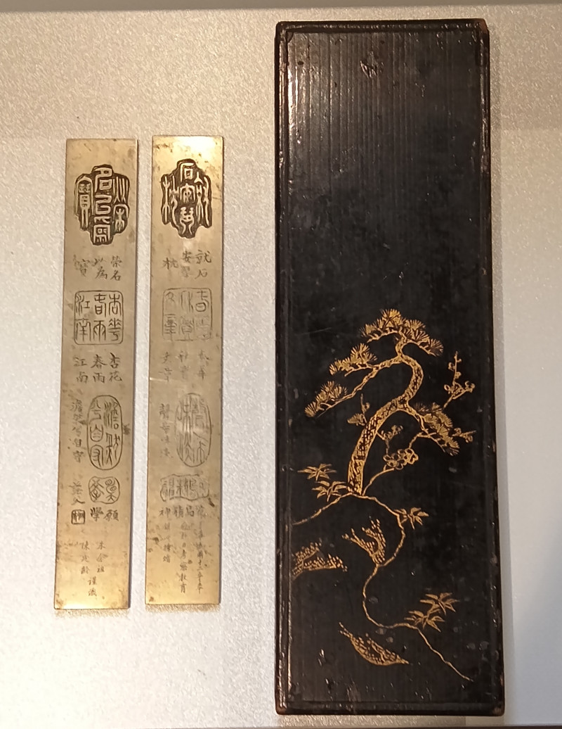 民國白銅鎮紙一對 - 图2