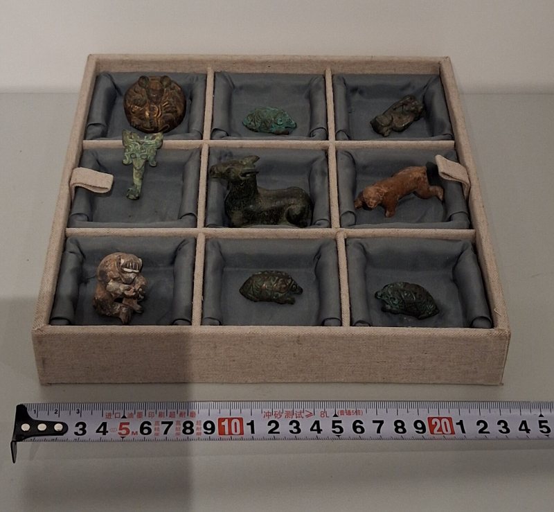 唐-宋 動物及人物瓷塑小擺件一組 - 图13