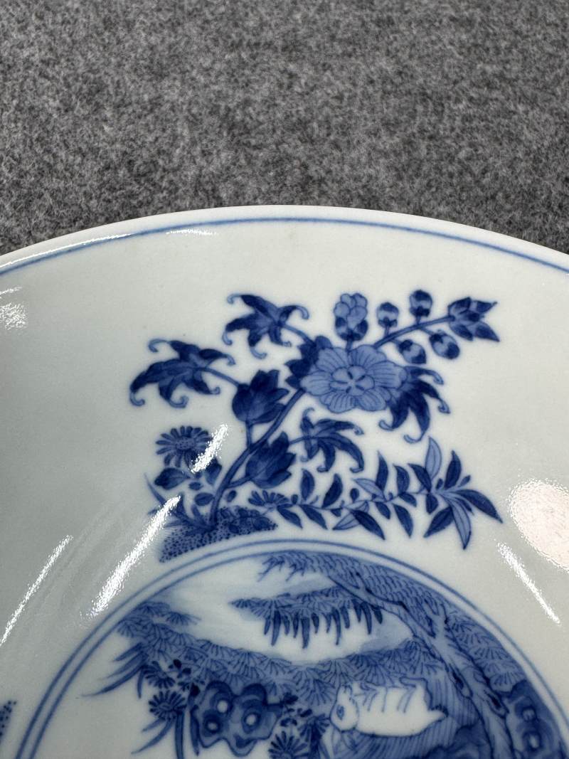 清道光 粉彩花卉紋碗 - 图15