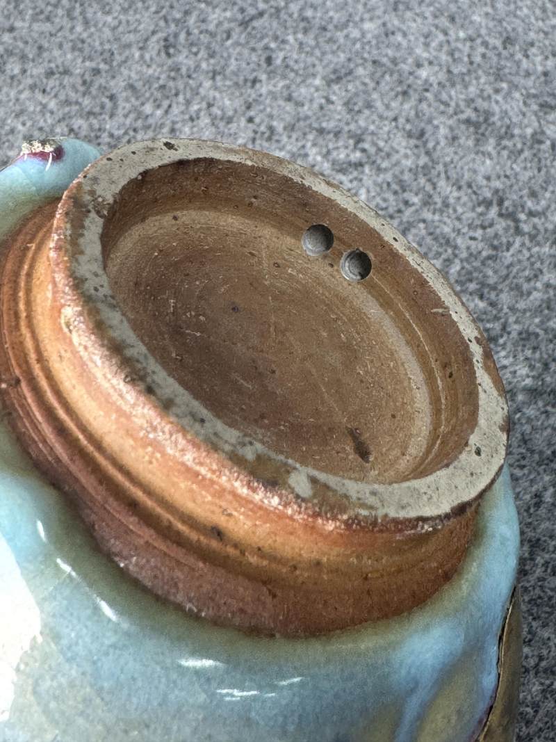 鈞窯藍釉紫斑壺 - 图10