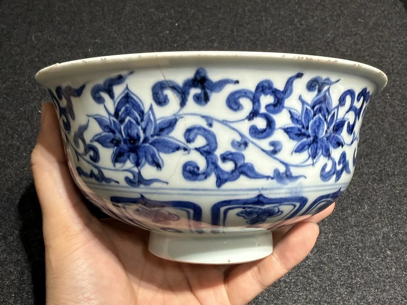 元 青花雲龍紋碗 - 图5