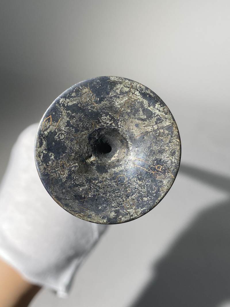 銅錯金鑲嵌綠松石劍 - 图18