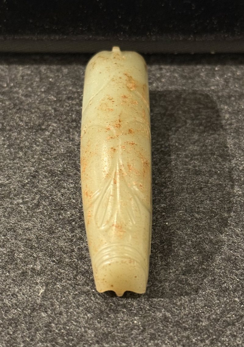 西漢  白玉握豬 - 图5