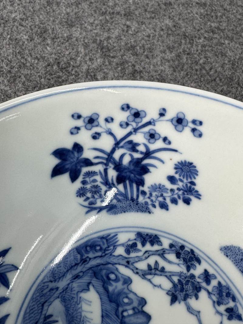 清道光 粉彩花卉紋碗 - 图16