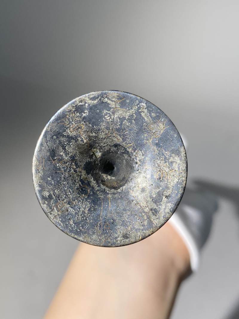 銅錯金鑲嵌綠松石劍 - 图21