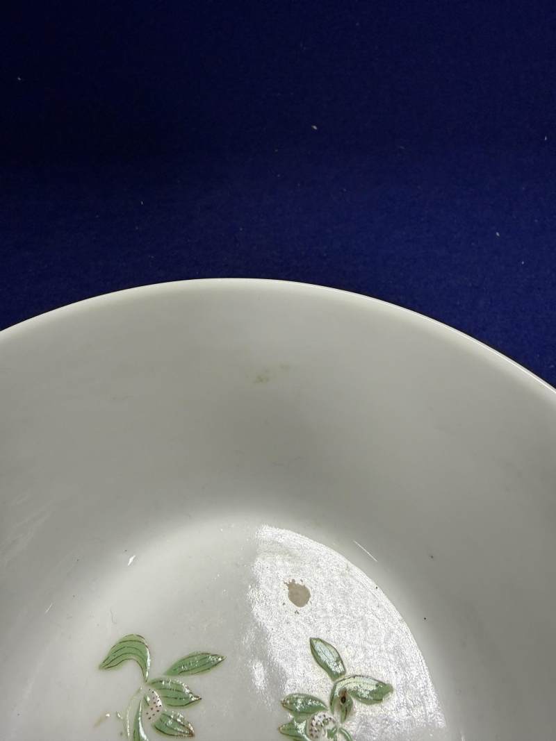 清光緒 粉彩花卉紋碗一對 - 图9