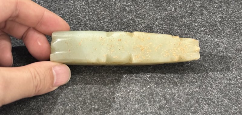 西漢  白玉握豬 - 图7