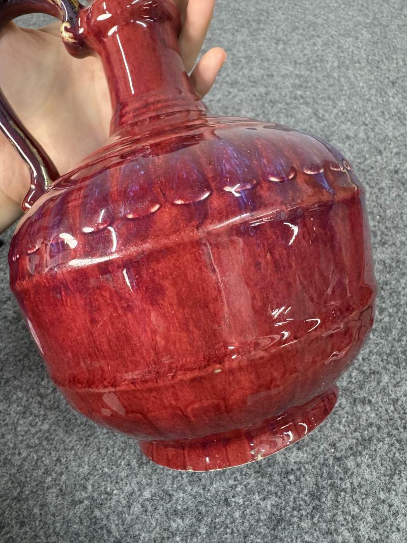 清雍正 窯變釉花澆 - 图7