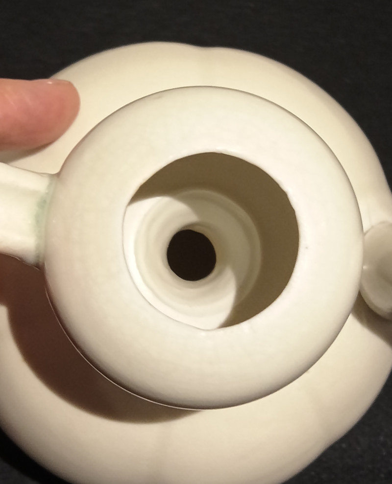 南宋青白瓷葫蘆形水注 - 图6