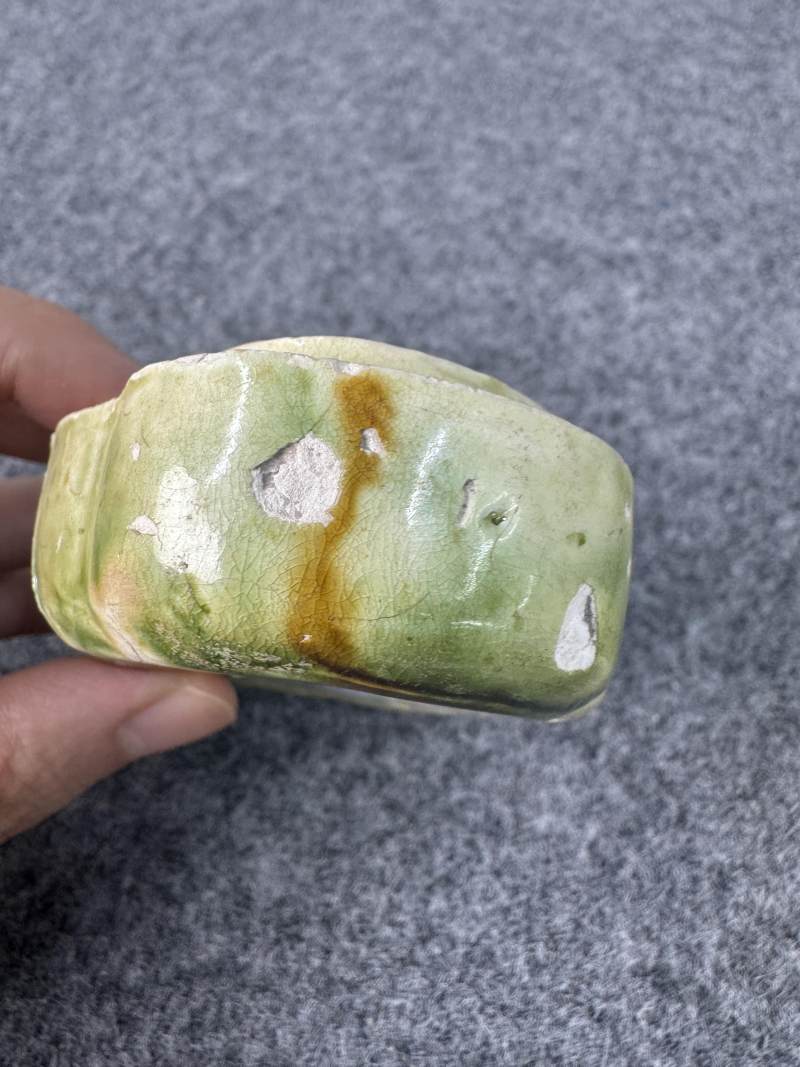 三彩雲氣紋蓋盒 - 图16