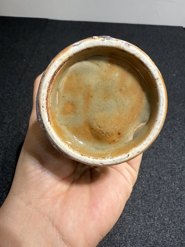 清乾隆窯變釉梅瓶 - 图7