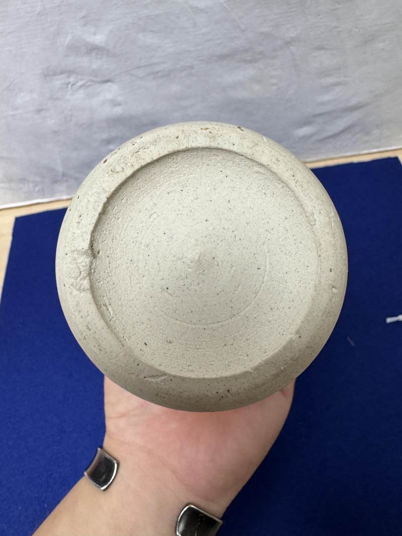 鞏縣窯白釉淨瓶 - 图7