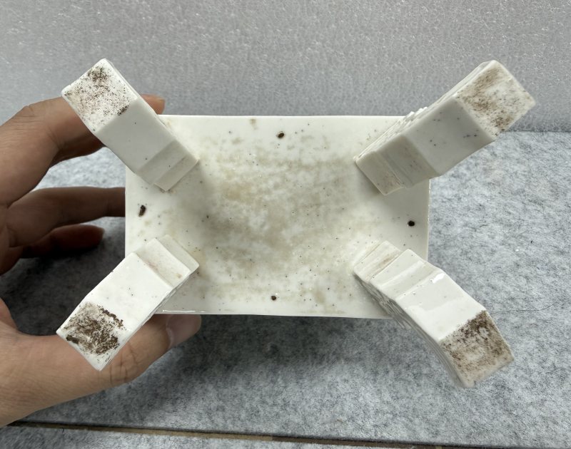 明晚期 德化窯白釉饕餮紋文王鼎 - 图10