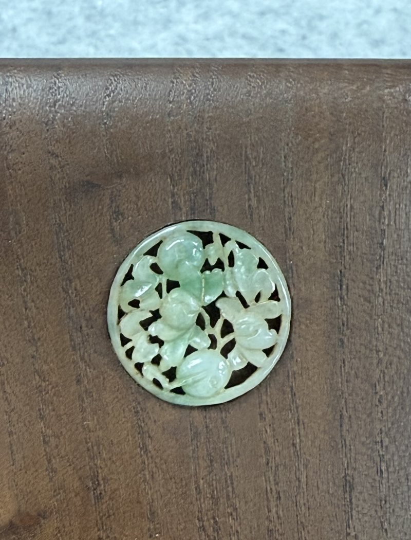 金 絞胎硯臺 - 图10