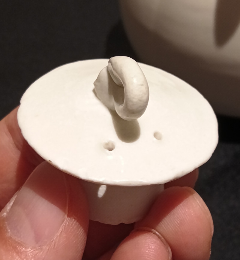 南宋青白瓷葫蘆形水注 - 图8