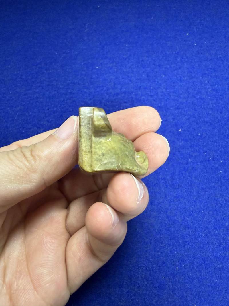 玉牛面紋嵌飾 - 图5