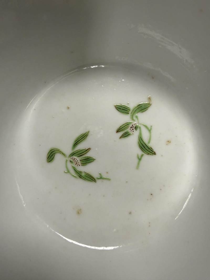 清光緒 粉彩花卉紋碗一對 - 图20