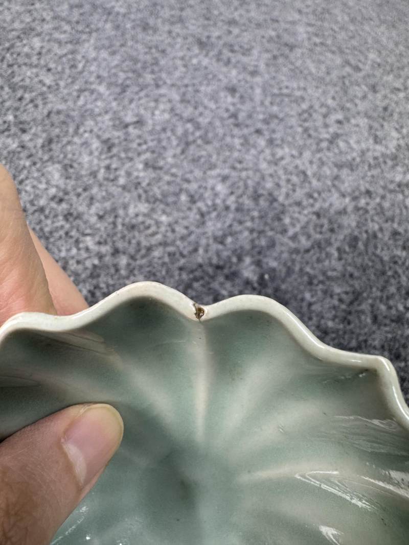 龍泉窯青釉菊瓣盞 - 图9