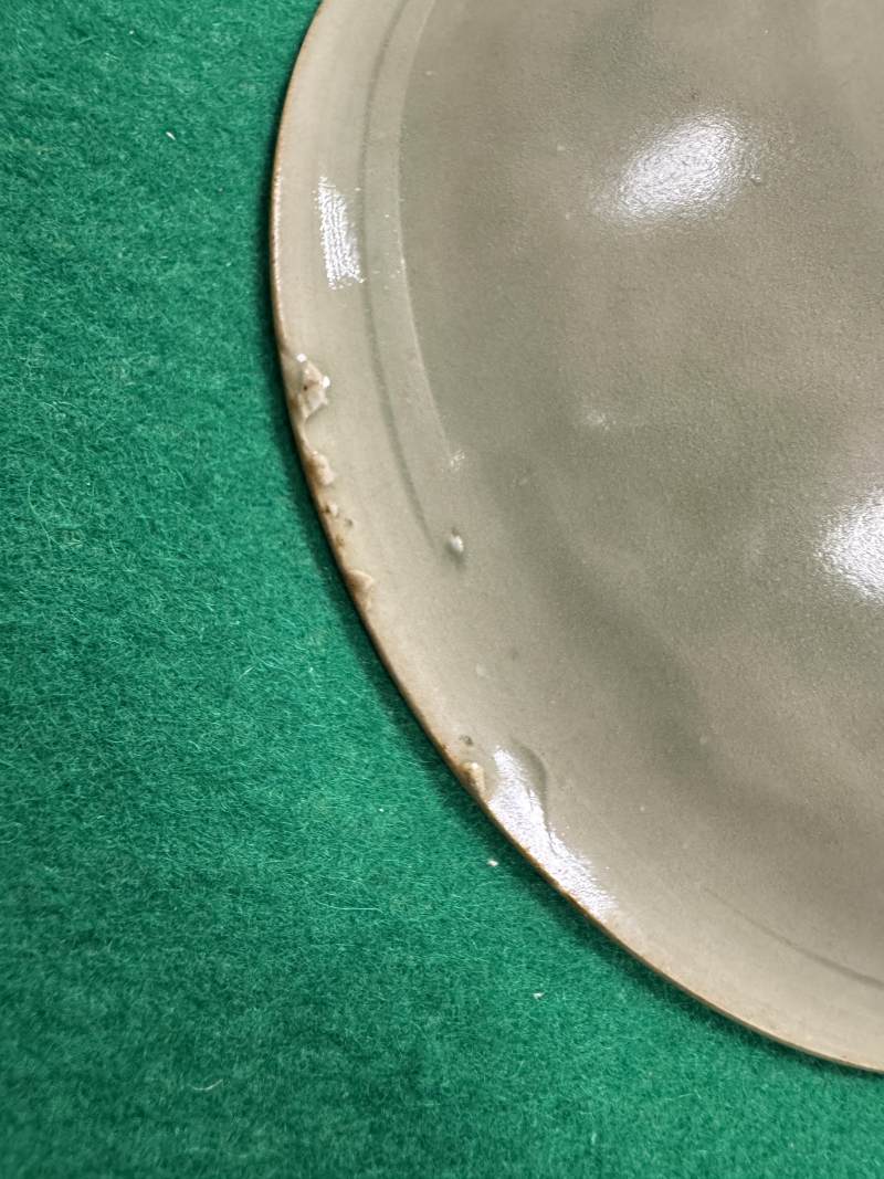 耀州窯青釉刻劃花卉紋碗 - 图12