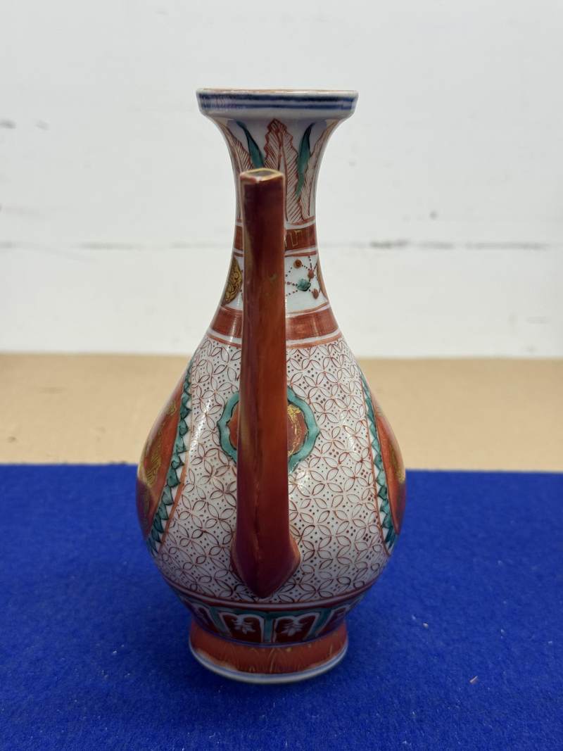 十六世紀 彩繪描金開光花卉紋執壺 - 图2