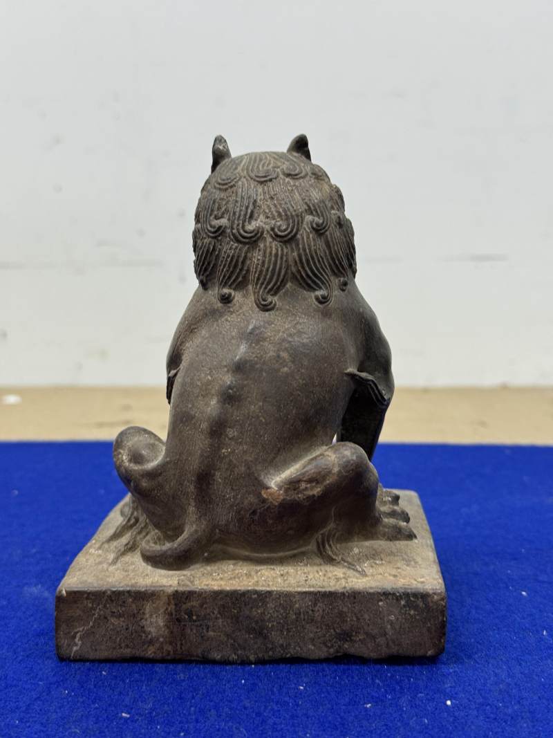 青石坐獅 - 图4