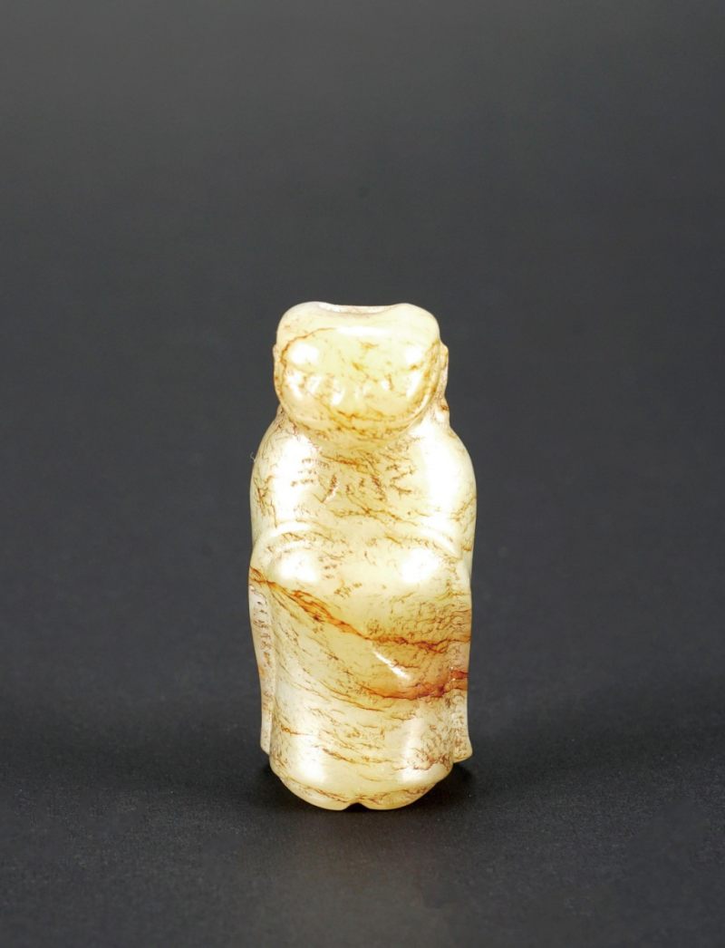    明 玉人物勒子