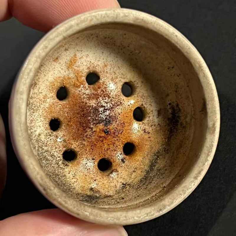 清晚期 青花五彩龙纹盖碗 - 图8