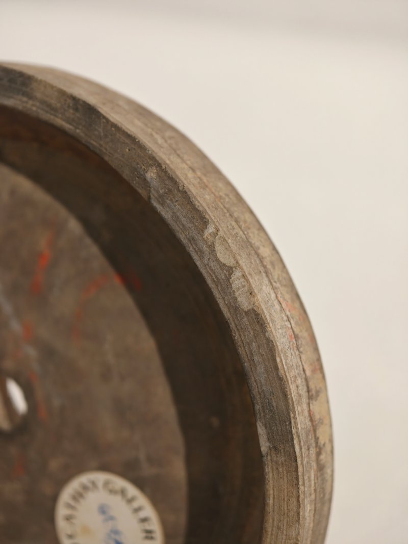 东汉 灰陶彩绘印蛙形纹镜盒 - 图15