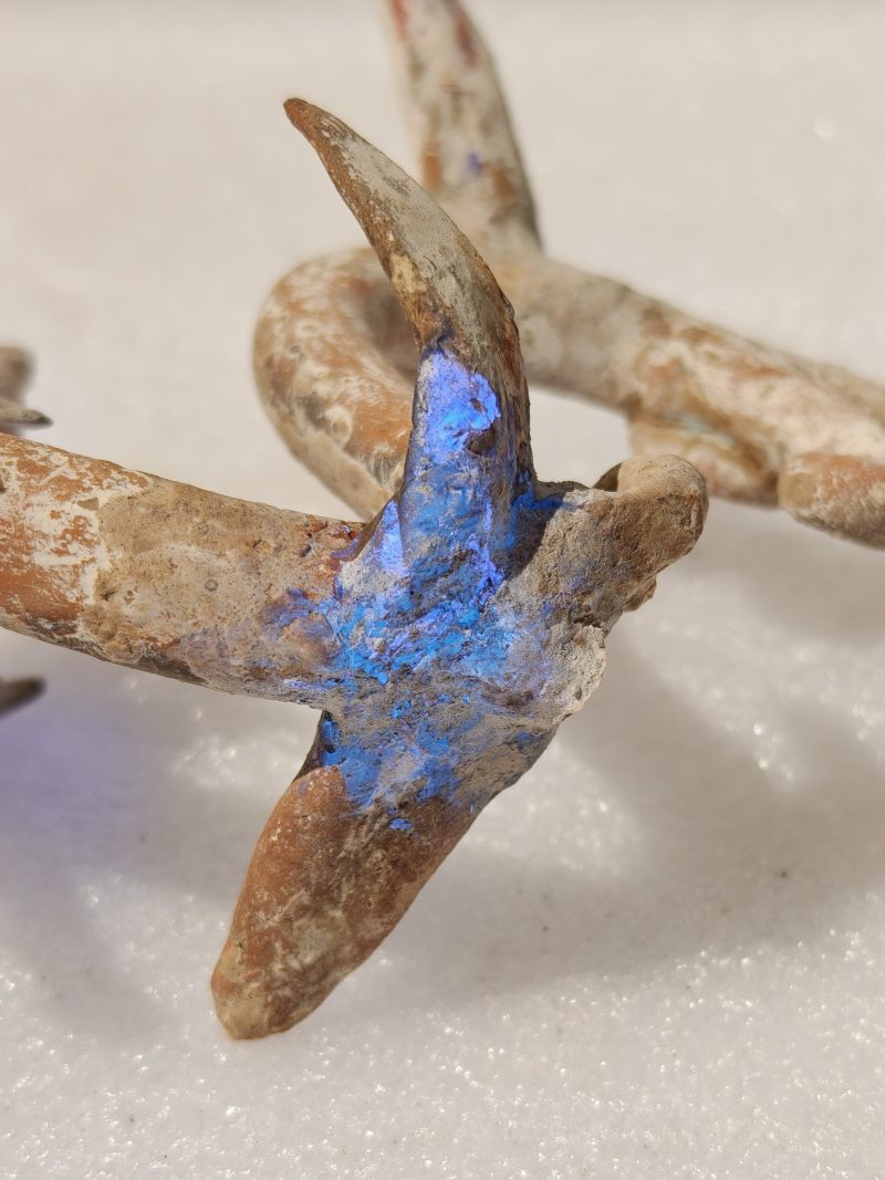 东汉 彩绘灰陶三层多枝灯 - 图96