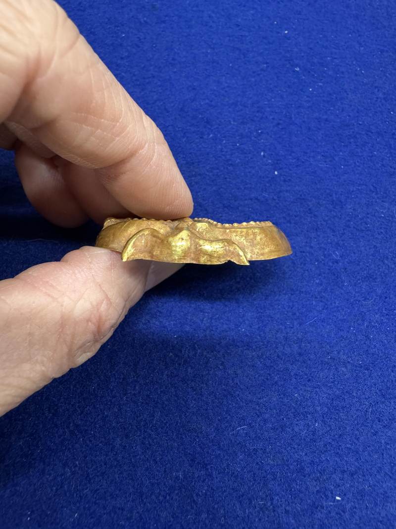 金質蟠龍飾四件 - 图24