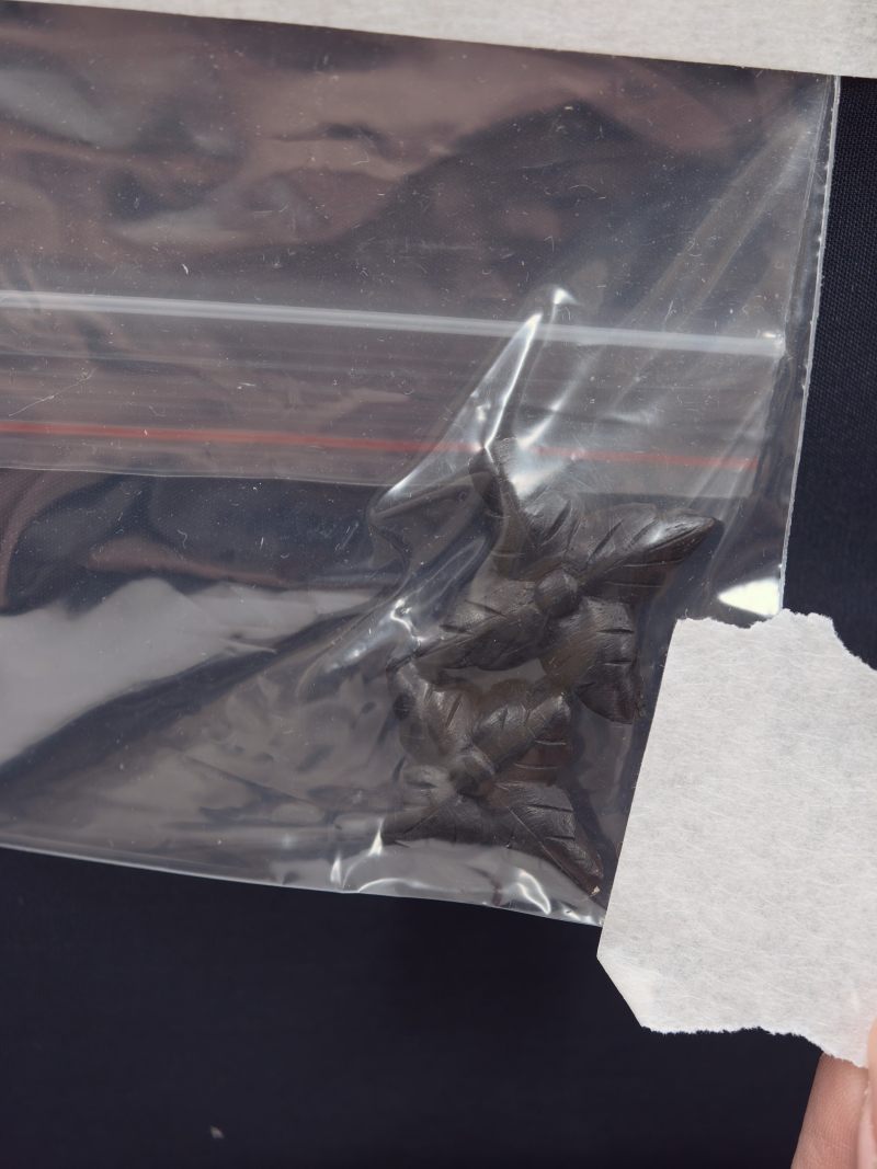 清早期 孔雀蓝釉撇口尊及木座 - 图21