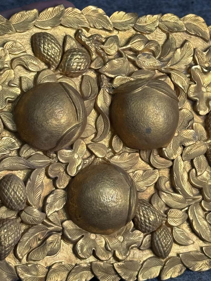 金質壽桃杯連托 - 图17