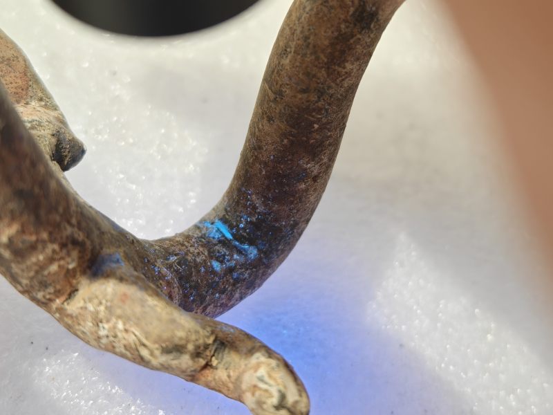 东汉 彩绘灰陶三层多枝灯 - 图107