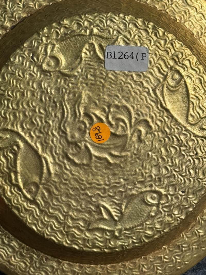 金質魚紋盤 - 图13