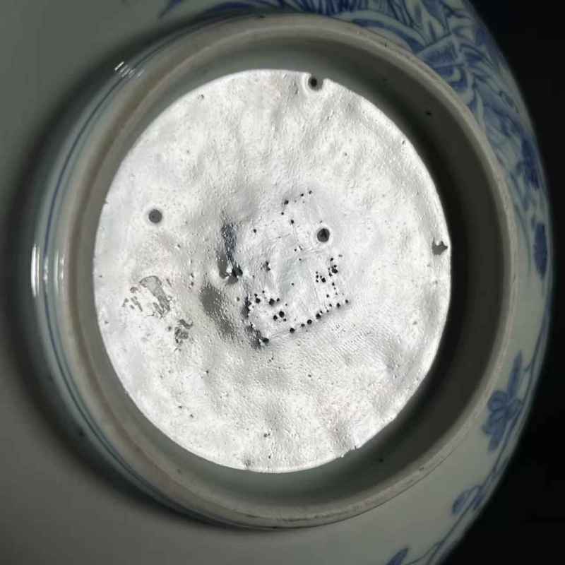 清嘉庆 青花花卉纹碗 - 图13