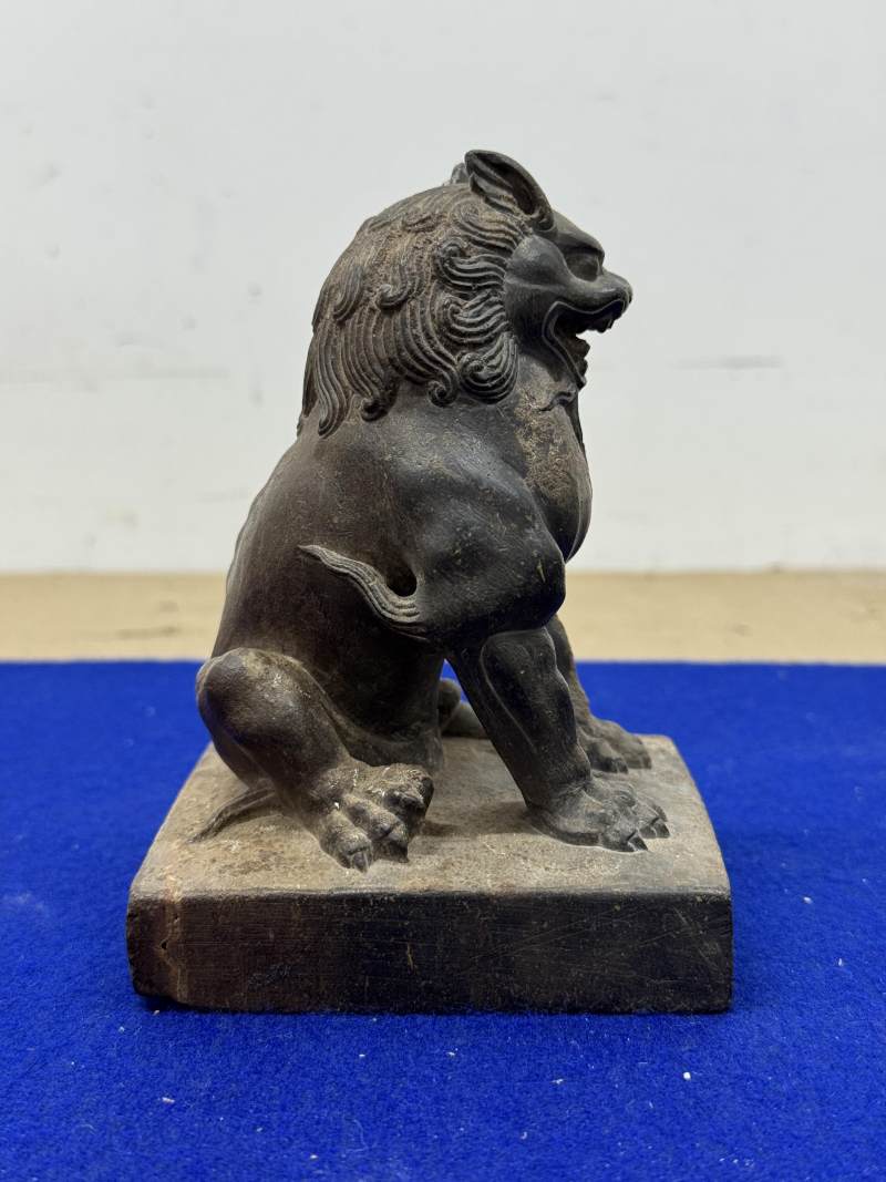 青石坐獅 - 图5