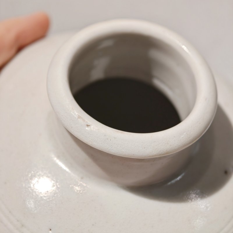 宋 定窑白釉瓜棱梅瓶 - 图8